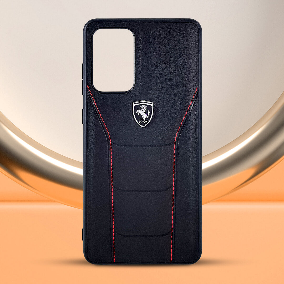 FERRARI ® GENUINE LEATHER CRAFTED LIMITED EDITION CASE FOR SAMSUNG GALAXY A52