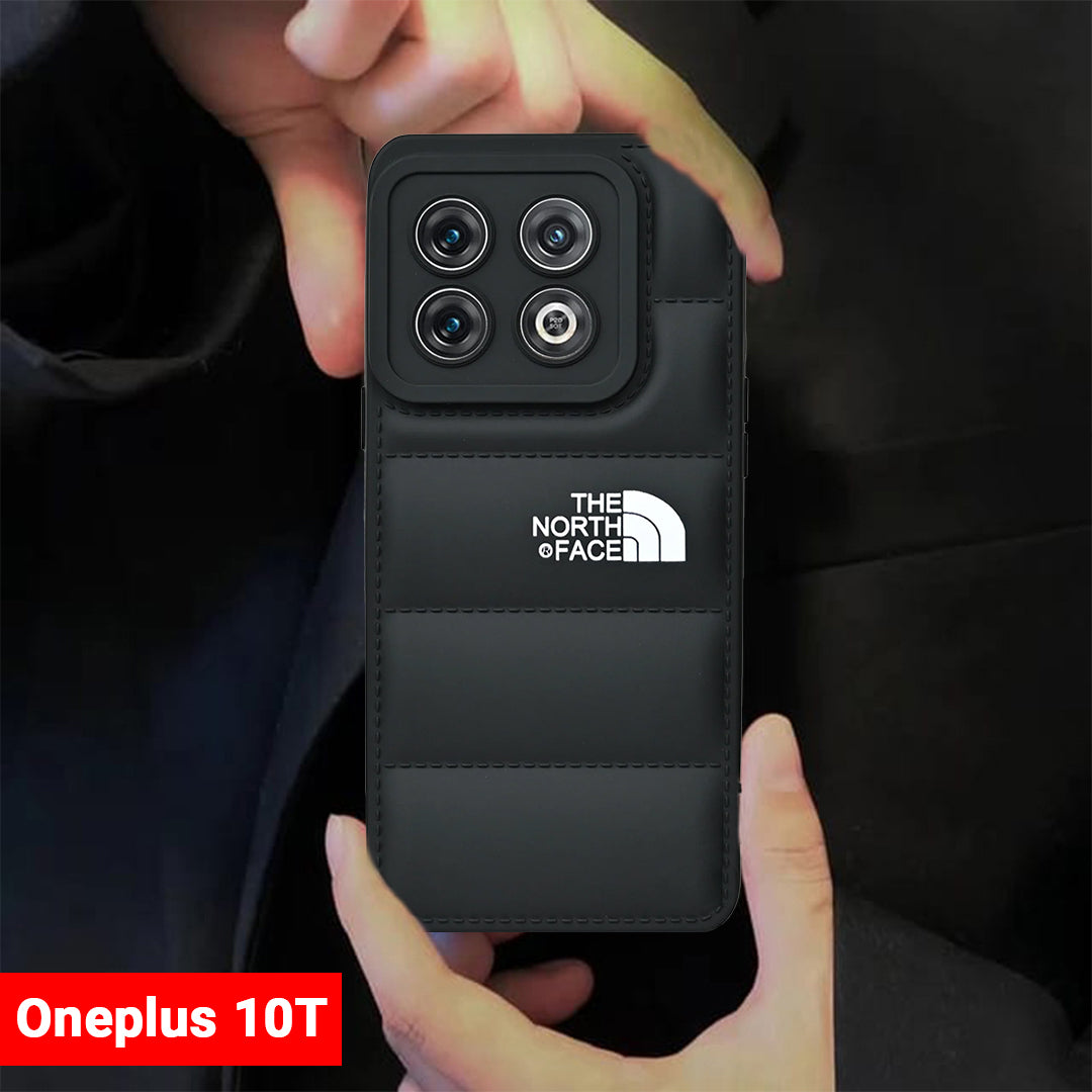 OnePlus Series The North Face Puffer Edition Black Bumper Back Case