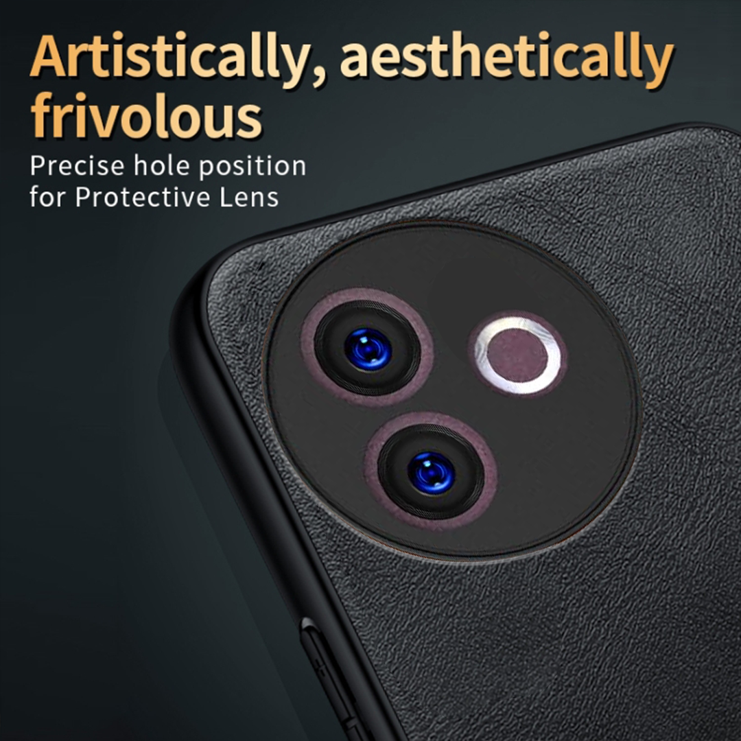 VIVO Y39 5G Business Style PU LEATHER PROTECTIVE BACK CASE WITH CAMERA PROTECTION