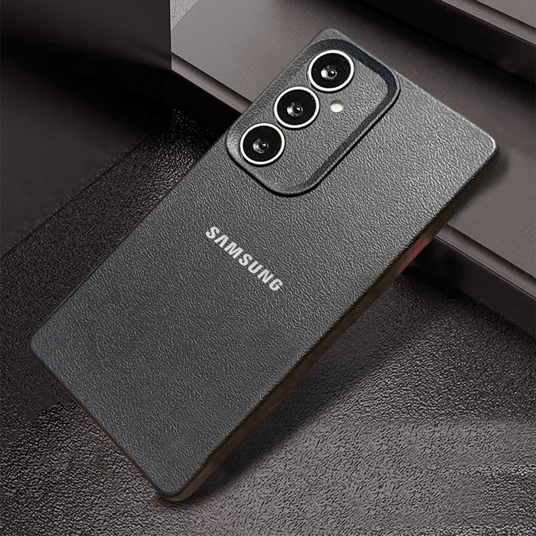 Samsung Galaxy A25 5G Solid Color Leather Texture Matte Phone Back Case