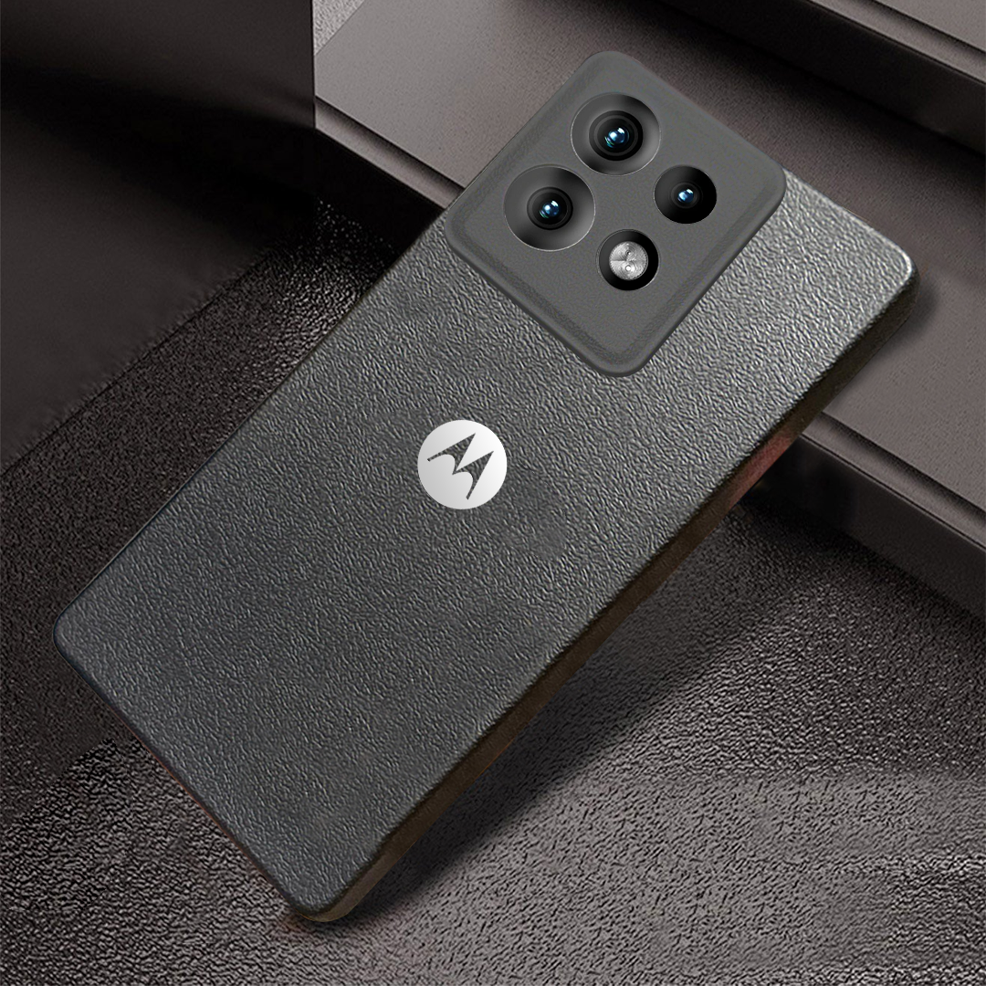 MOTO EDGE 60 FUSION 5G Solid Color Leather Texture Matte Phone Back Case