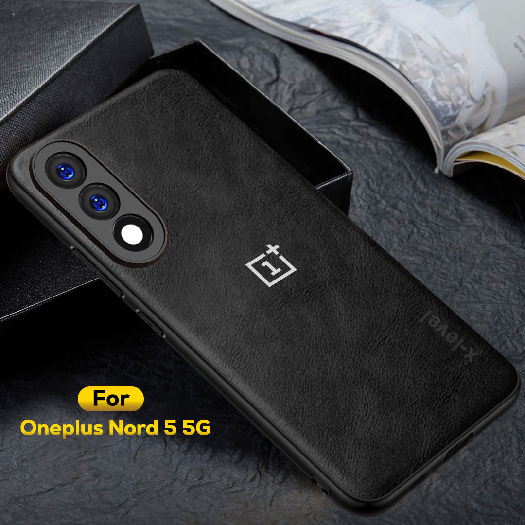 ONEPLUS NORD 5 5G Business LEATHER BACK CASE WITH CAMERA PROTECTION
