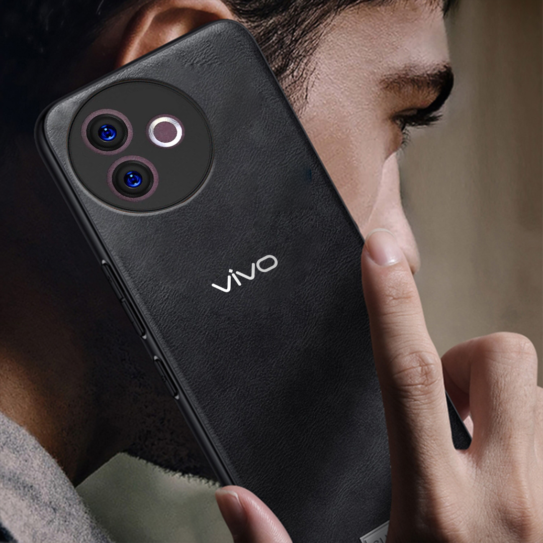 VIVO Y39 5G Business Style PU LEATHER PROTECTIVE BACK CASE WITH CAMERA PROTECTION