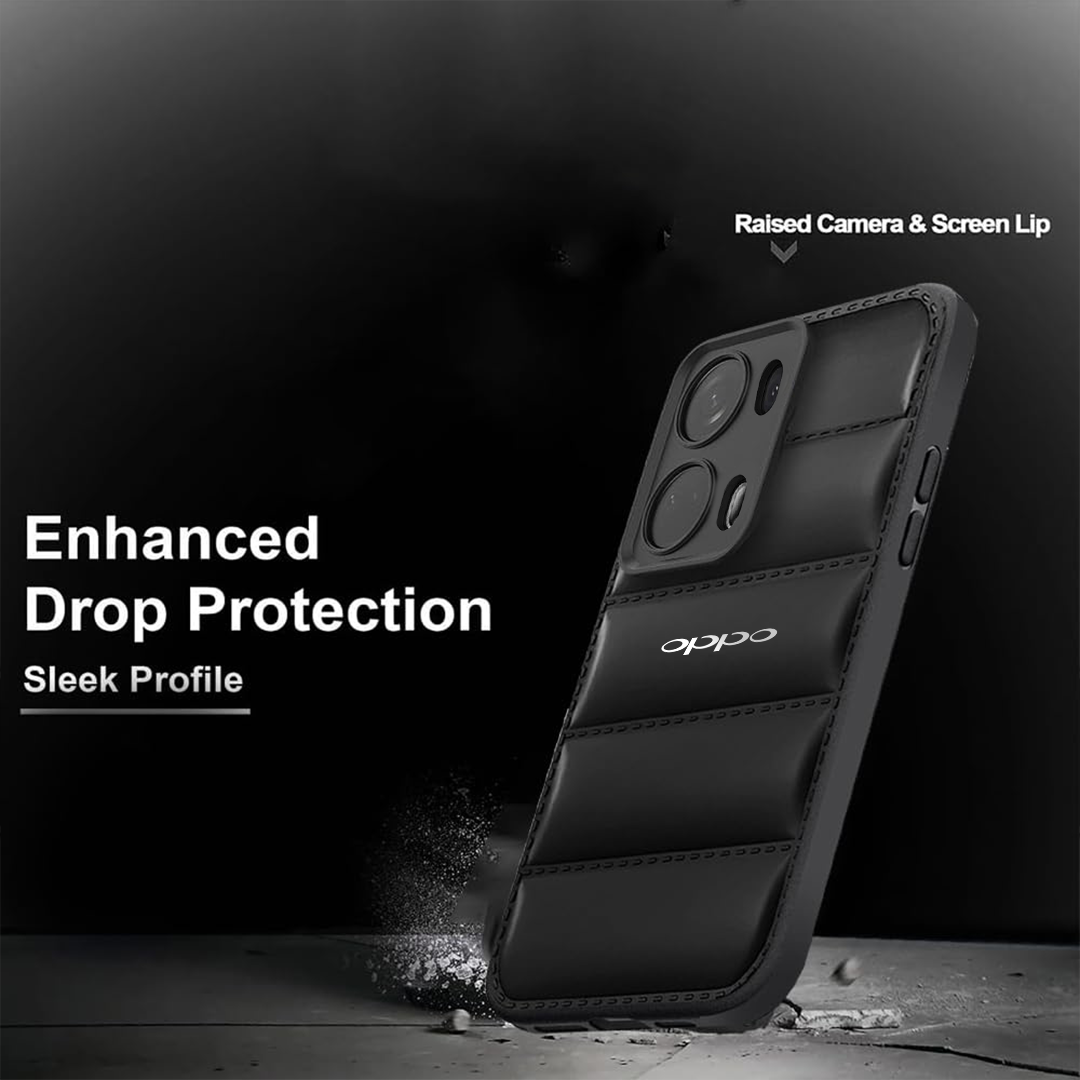OPPO RENO 13 PRO 5G The Puffer Edition Soft Material Down Jacket Phone Case