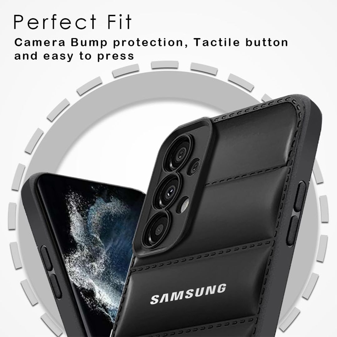 Galaxy A73 5G The Puffer Edition Soft Material Down Jacket Phone Case