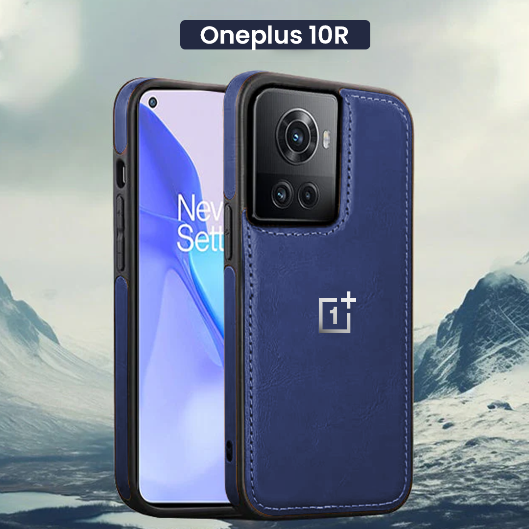 OnePlus 5G Series Leather Stitched Protective Back Case