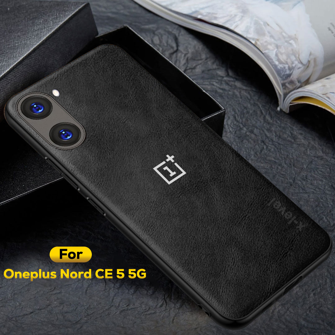 ONEPLUS NORD CE5 5G Business LEATHER BACK CASE WITH CAMERA PROTECTION