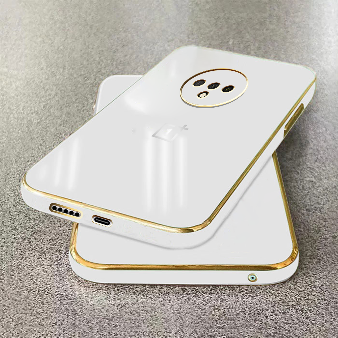 OnePlus 7T ULTRA-SHINE LUXURIOUS BACK CASE WITH CAMERA PROTECTION