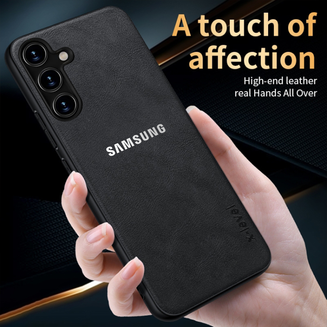 GALAXY A16 5G Business Style PU LEATHER PROTECTIVE BACK CASE WITH CAMERA PROTECTION