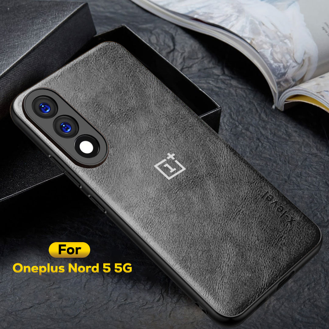ONEPLUS NORD 5 5G Business LEATHER BACK CASE WITH CAMERA PROTECTION