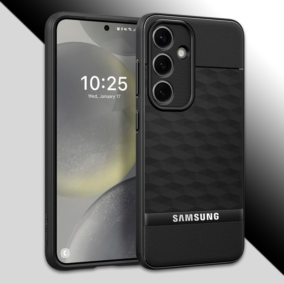 SAMSUNG GALAXY A35 5G 3D Hexa Cube Design Drop Protection | Camera Protection TPU Back Case