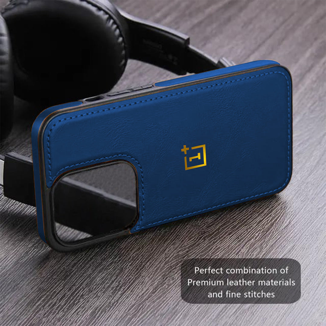 OnePlus 10R 5G Series Leather Stitched Protective Back Case