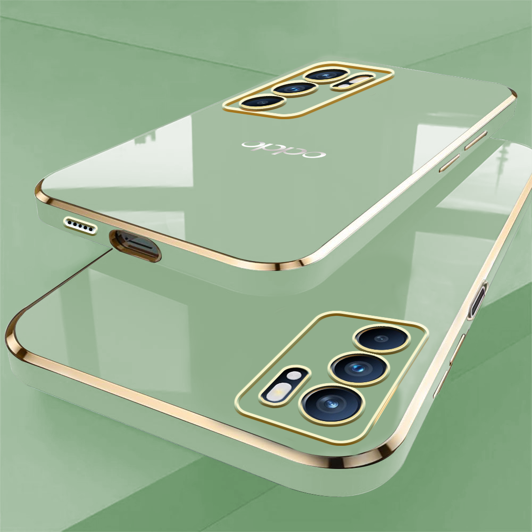 OPPO RENO 6 5G ULTRA-SHINE LUXURIOUS BACK CASE WITH CAMERA PROTECTION