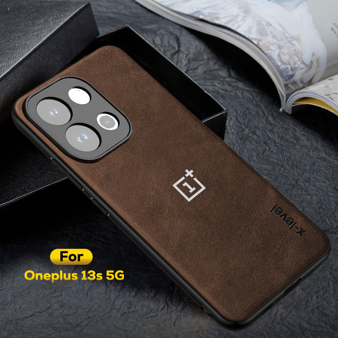 OnePlus 13S 5G Business LEATHER BACK CASE WITH CAMERA PROTECTION