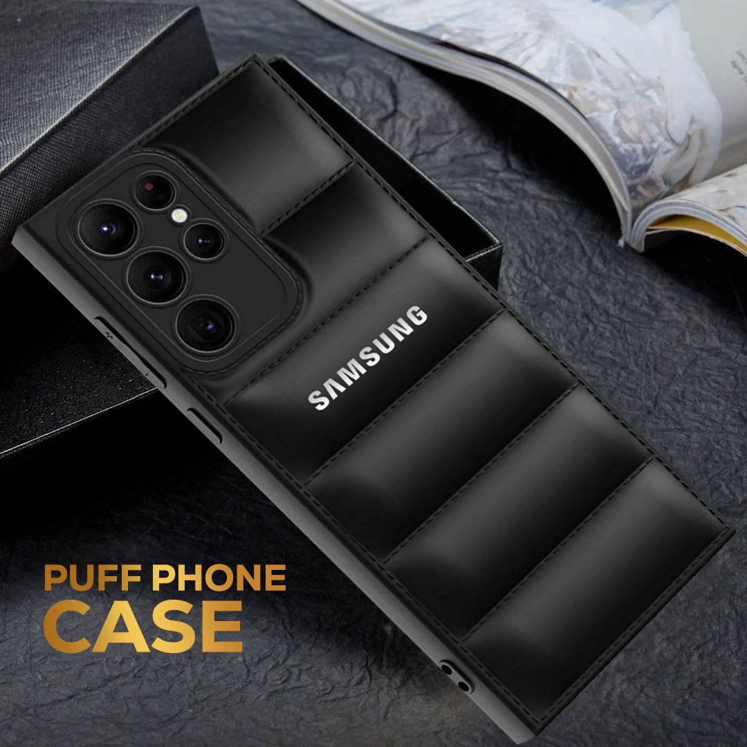 Samsung Galaxy S24 ULTRA The Puffer Edition Soft Material Down Jacket Phone Case