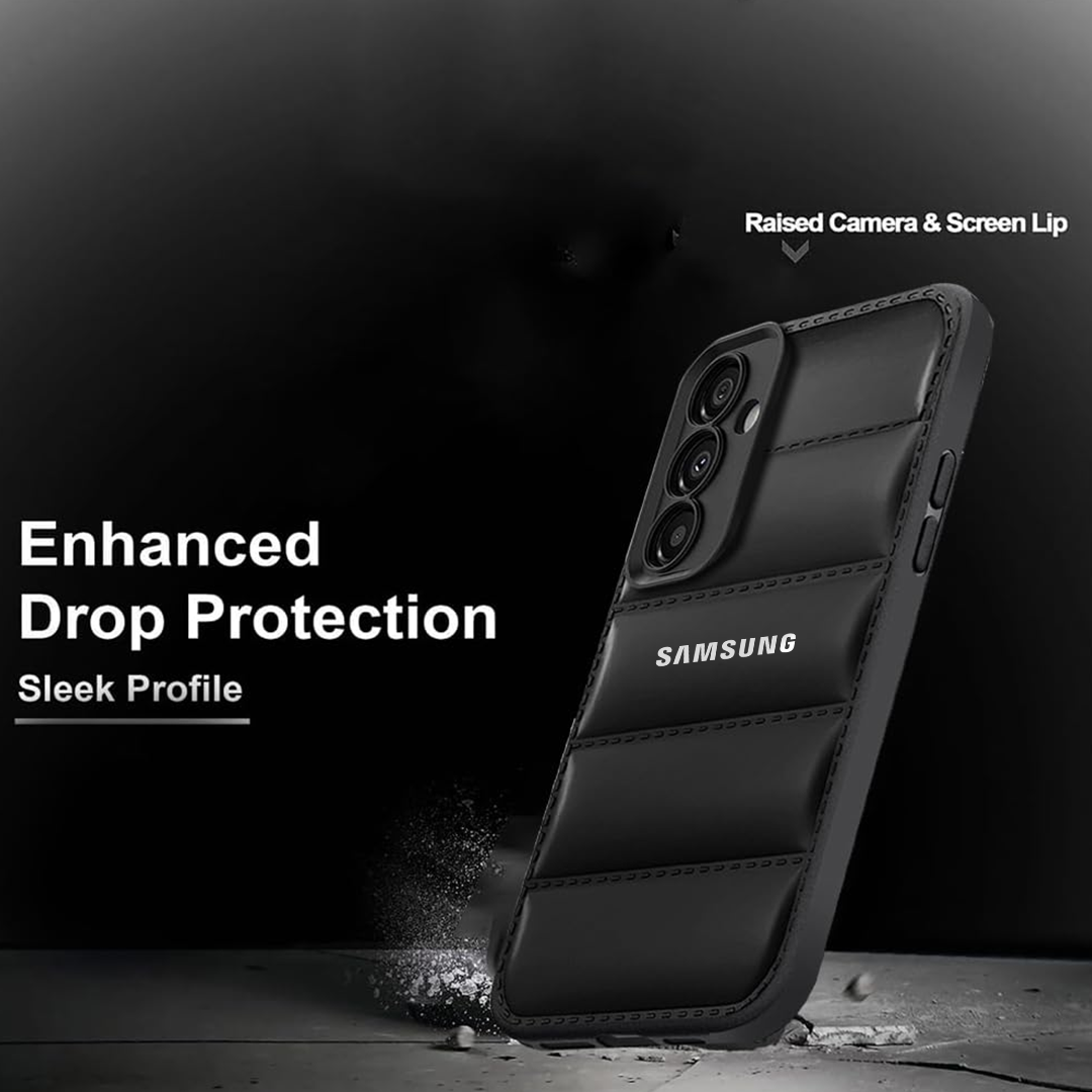 SAMSUNG GALAXY A56 5G The Puffer Edition Soft Material Down Jacket Phone Case