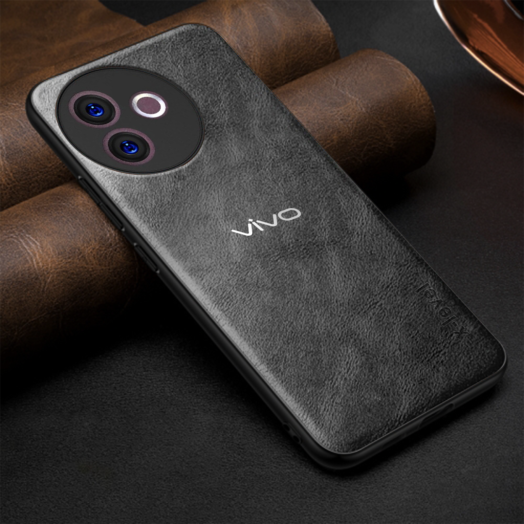VIVO Y39 5G Business Style PU LEATHER PROTECTIVE BACK CASE WITH CAMERA PROTECTION