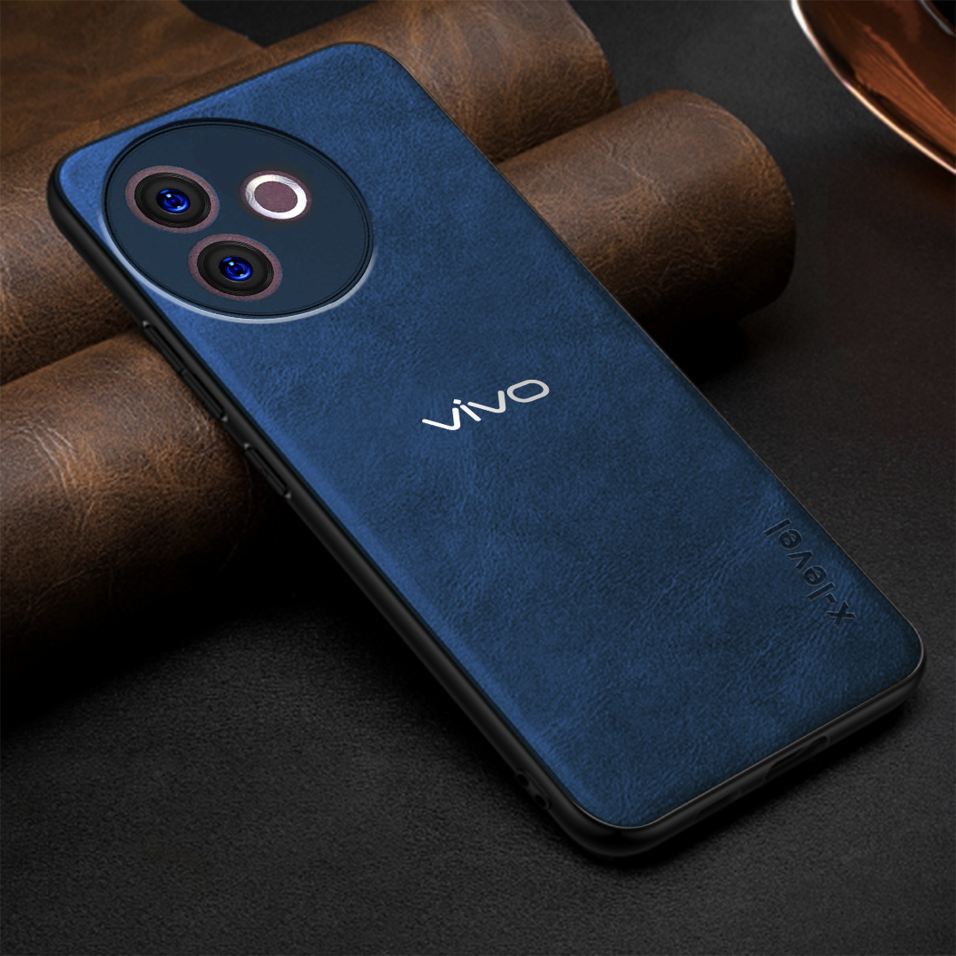 VIVO Y39 5G Business Style PU LEATHER PROTECTIVE BACK CASE WITH CAMERA PROTECTION