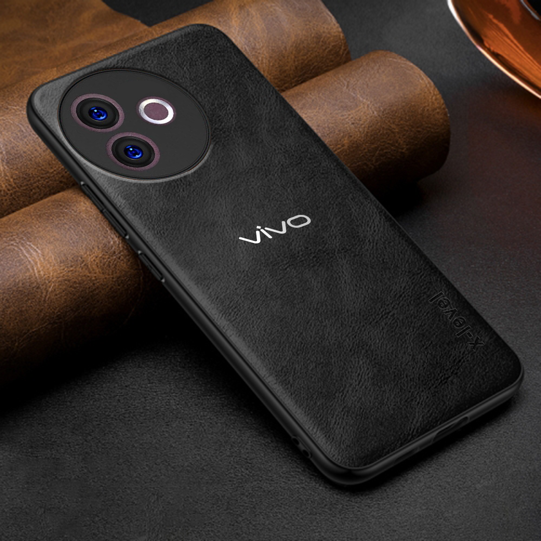 VIVO Y39 5G Business Style PU LEATHER PROTECTIVE BACK CASE WITH CAMERA PROTECTION