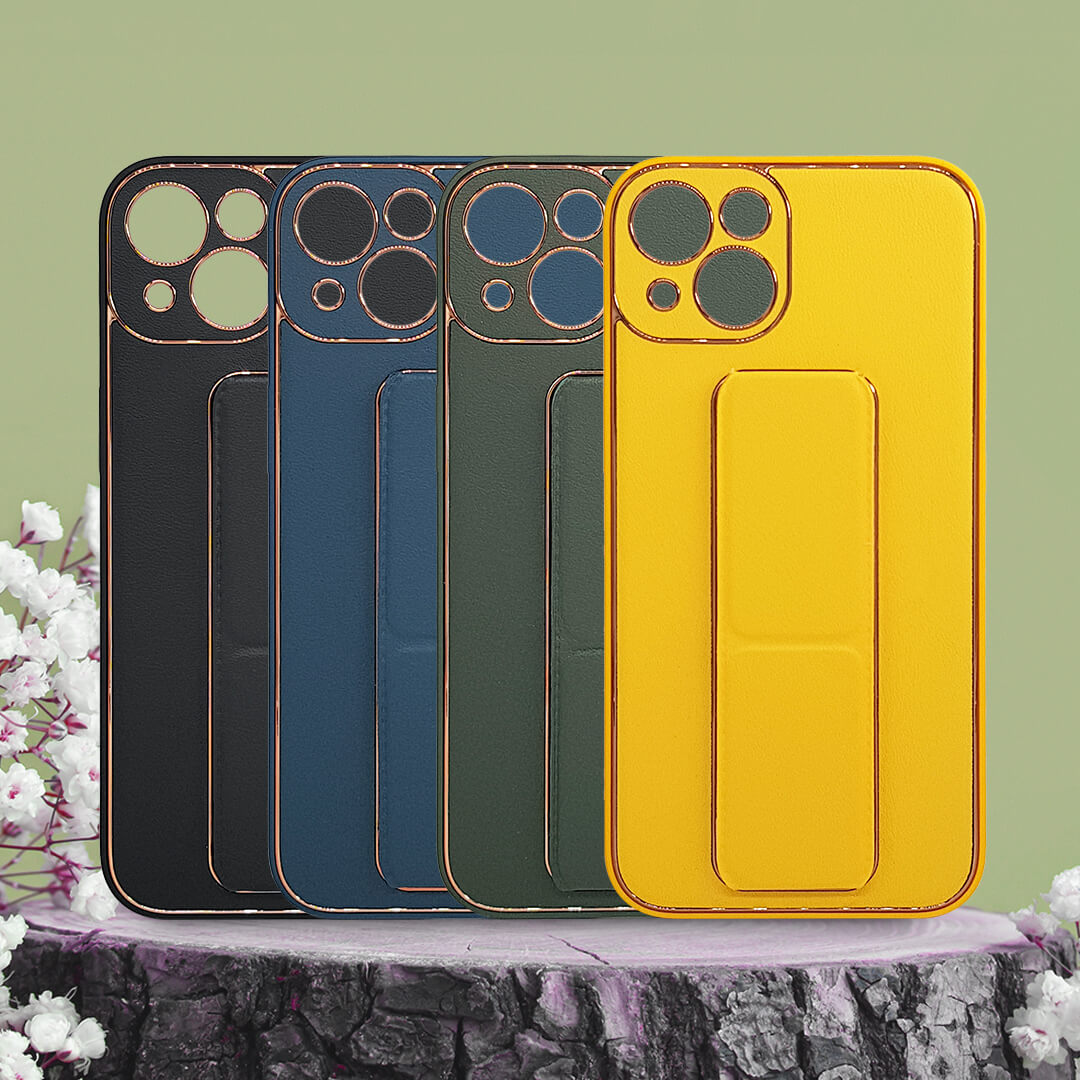 PhoneCases.Co.in-iPhone 13/13 pro/13 pro max Luxe Design PU Leather Back Strap Protective Case/Cover