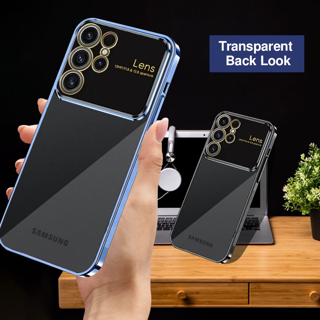 Galaxy S22/S23 Ultra 5G Ultra Thin Camera & Lens Guard Protection Soft Clear Back Case