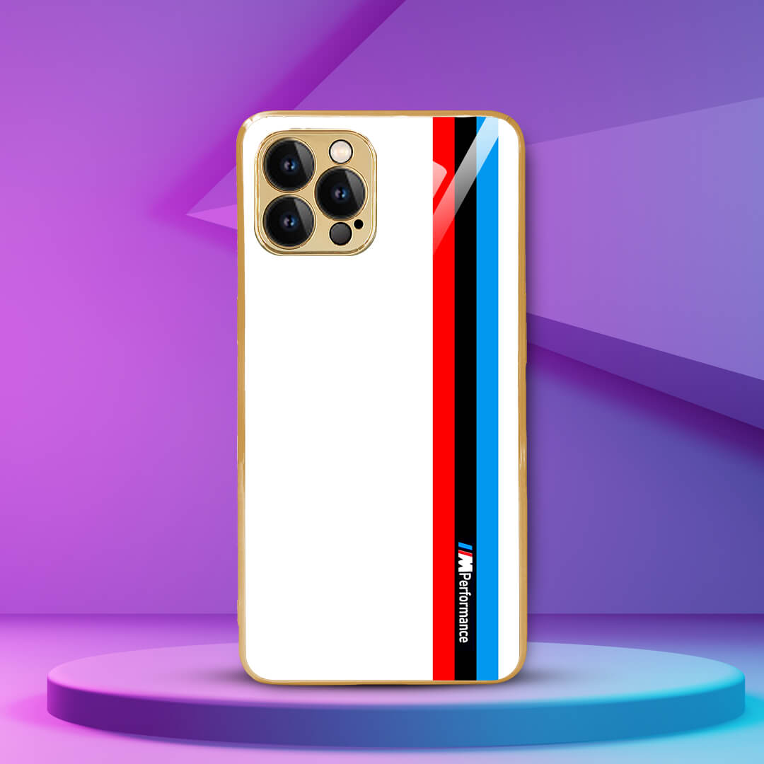 LNG iPhone-12 pro max Classic Spotless Strip Protective Back Case/Cover