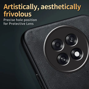 OPPO F31 PRO 5G Business Style PU LEATHER PROTECTIVE BACK CASE WITH CAMERA PROTECTION