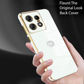 MOTOROLA EDGE 50 PRO 5G ULTRA-SHINE LUXURIOUS  BACK CASE WITH CAMERA PROTECTION