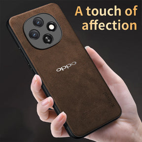 OPPO F31 PRO 5G Business Style PU LEATHER PROTECTIVE BACK CASE WITH CAMERA PROTECTION