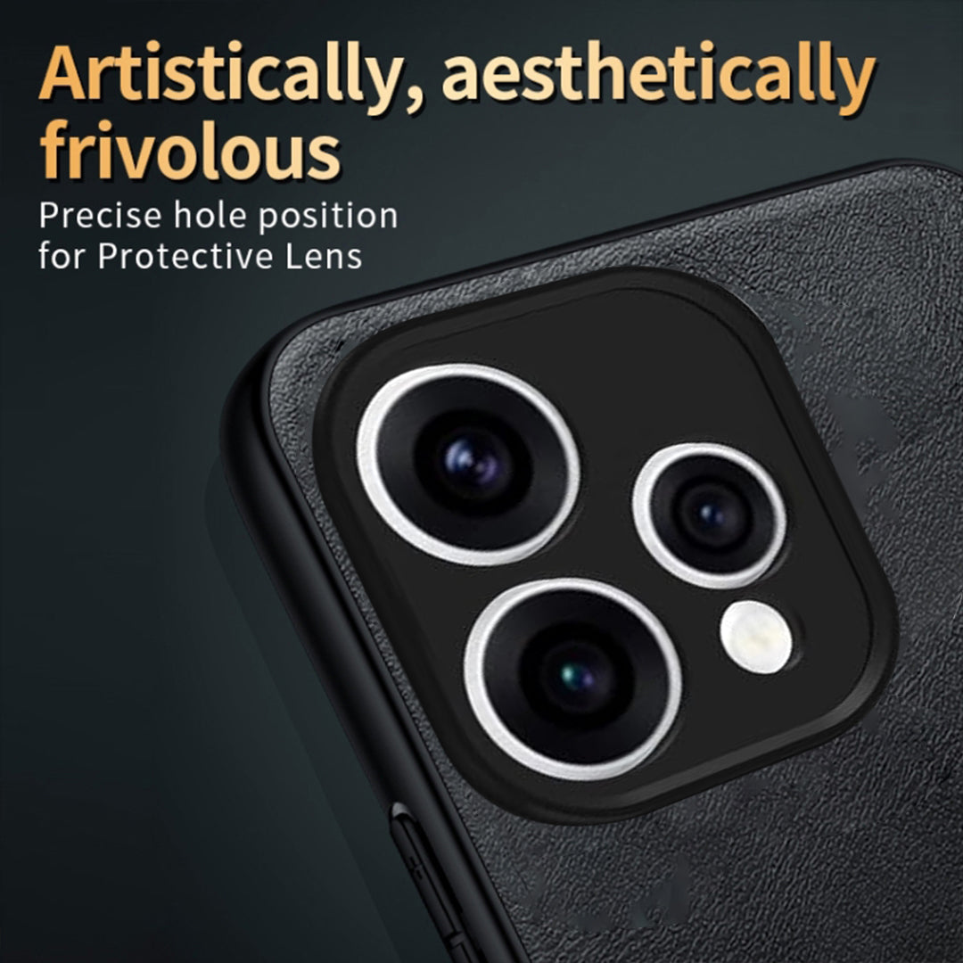 OPPO RENO 15 5G Business LEATHER BACK CASE WITH CAMERA PROTECTION WITH IMPOSED OPPO LOGO