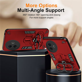 Vivo Y39 5G Armor knight Series Camera Protection 2 in 1 Shockproof Phone Cover with Kickstand