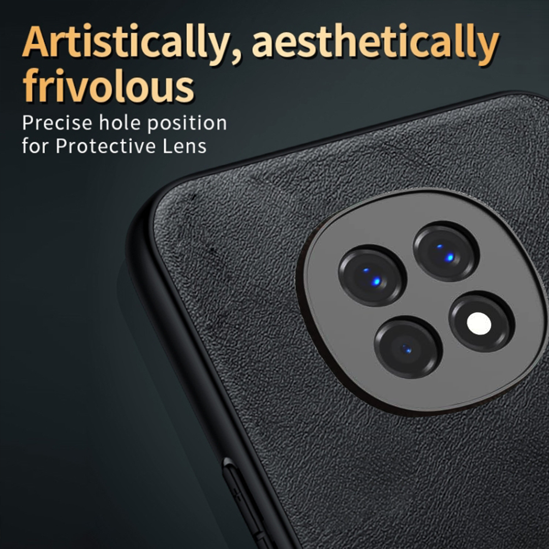 OPPO F29 5G  Business Style  PU LEATHER PROTECTIVE BACK CASE WITH CAMERA PROTECTION