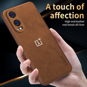 ONEPLUS NORD CE 4 LITE 5G Business Style PU LEATHER PROTECTIVE BACK CASE WITH CAMERA PROTECTION
