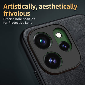 OPPO RENO 15 PRO 5G Business LEATHER BACK CASE WITH CAMERA PROTECTION WITH IMPOSED OPPO LOGO