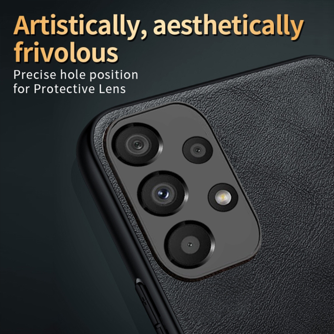 GALAXY A53 5G Business Style PU LEATHER PROTECTIVE BACK CASE WITH CAMERA PROTECTION