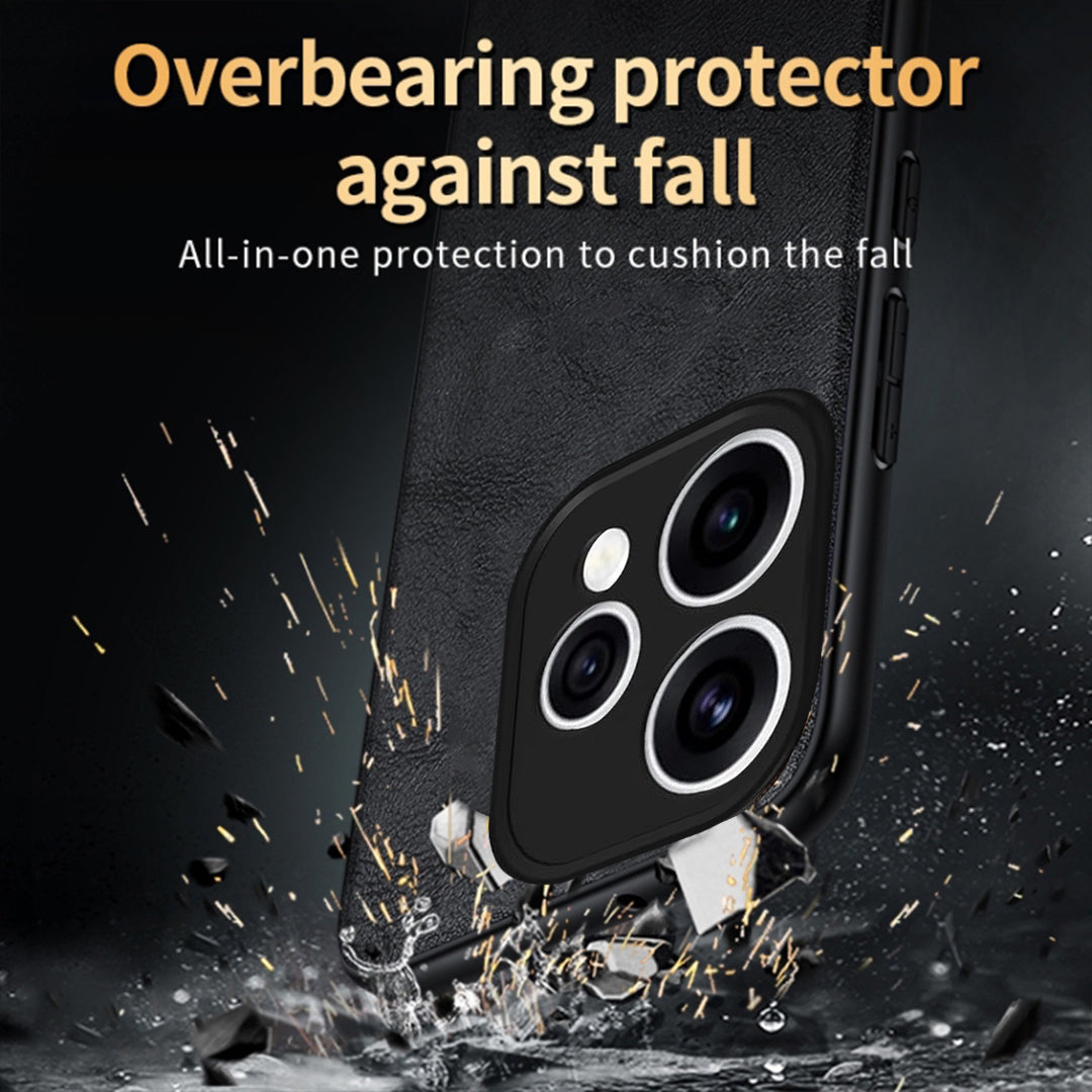 OPPO RENO 15 5G Business LEATHER BACK CASE WITH CAMERA PROTECTION WITH IMPOSED OPPO LOGO