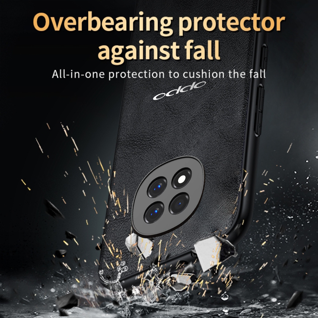 OPPO F29 PRO 5G Business Style PU LEATHER PROTECTIVE BACK CASE WITH CAMERA PROTECTION