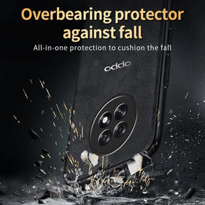 OPPO F31 PRO 5G Business Style PU LEATHER PROTECTIVE BACK CASE WITH CAMERA PROTECTION