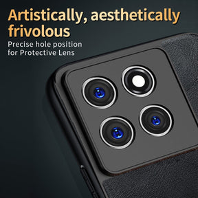 MOTOROLA EDGE 60 STYLUS 5G Business Style PU LEATHER PROTECTIVE BACK CASE WITH CAMERA PROTECTION