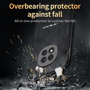 OPPO F29 5G  Business Style  PU LEATHER PROTECTIVE BACK CASE WITH CAMERA PROTECTION