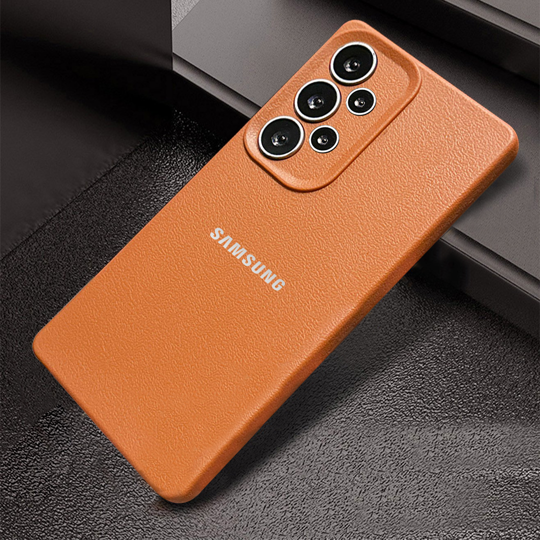 Samsung Galaxy A23 5G Solid Color Leather Texture Matte Phone Back Case