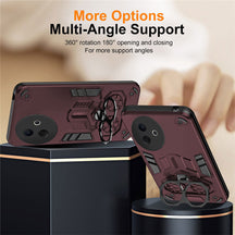 Vivo Y39 5G Armor knight Series Camera Protection 2 in 1 Shockproof Phone Cover with Kickstand