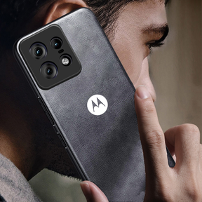 MOTOROLA EGDE 50 PRO 5G Business Style PU LEATHER PROTECTIVE BACK CASE WITH CAMERA PROTECTION