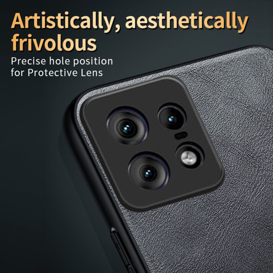 MOTOROLA EGDE 50 PRO 5G Business Style PU LEATHER PROTECTIVE BACK CASE WITH CAMERA PROTECTION