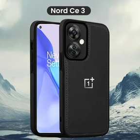 OnePlus 5G Series Leather Stitched Protective Back Case