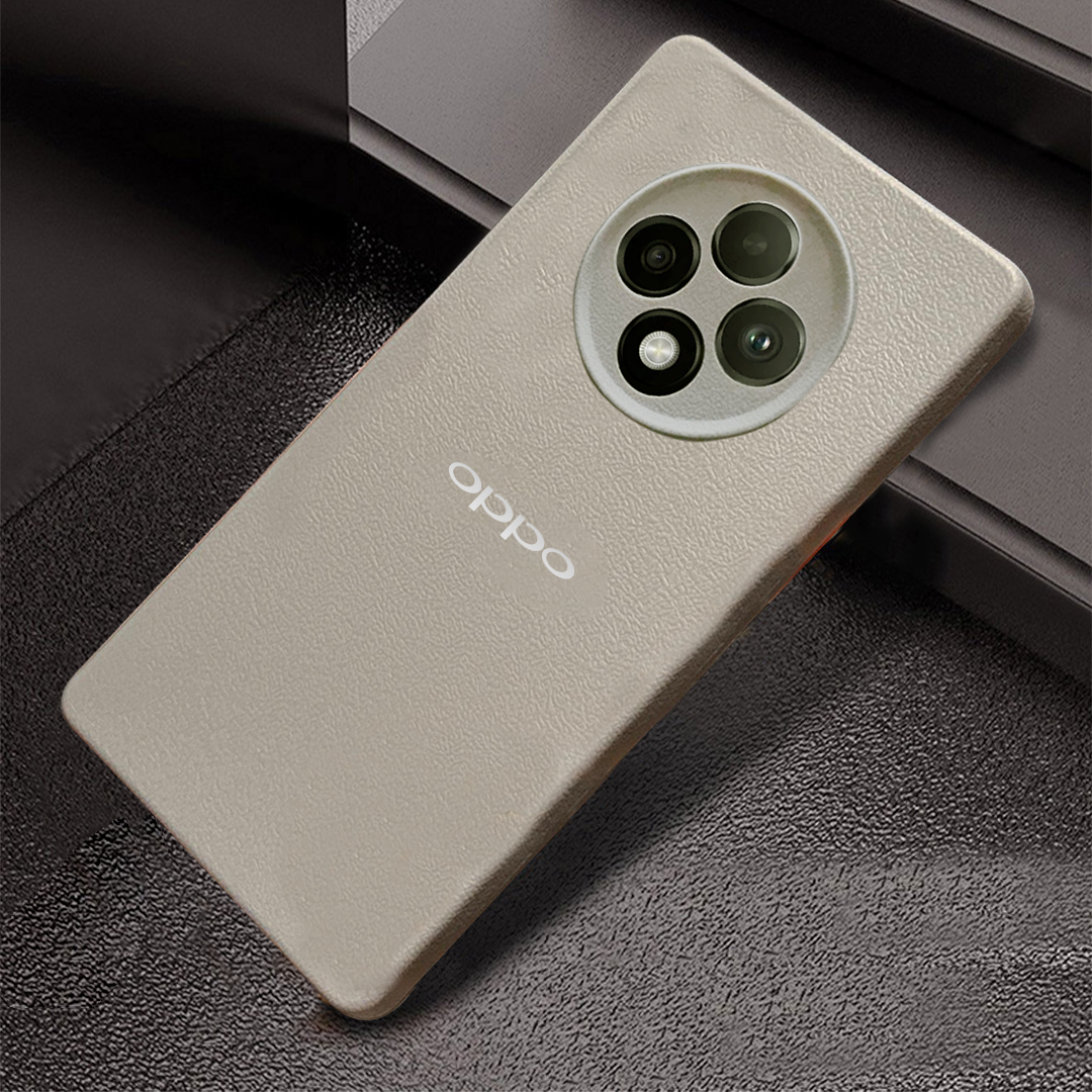 Oppo F27 Pro Plus 5G Solid Color Leather Texture Matte Phone Back Case