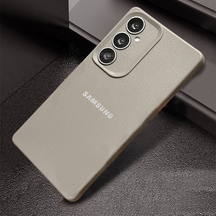Samsung Galaxy A15 5G Solid Color Leather Texture Matte Phone Back Case