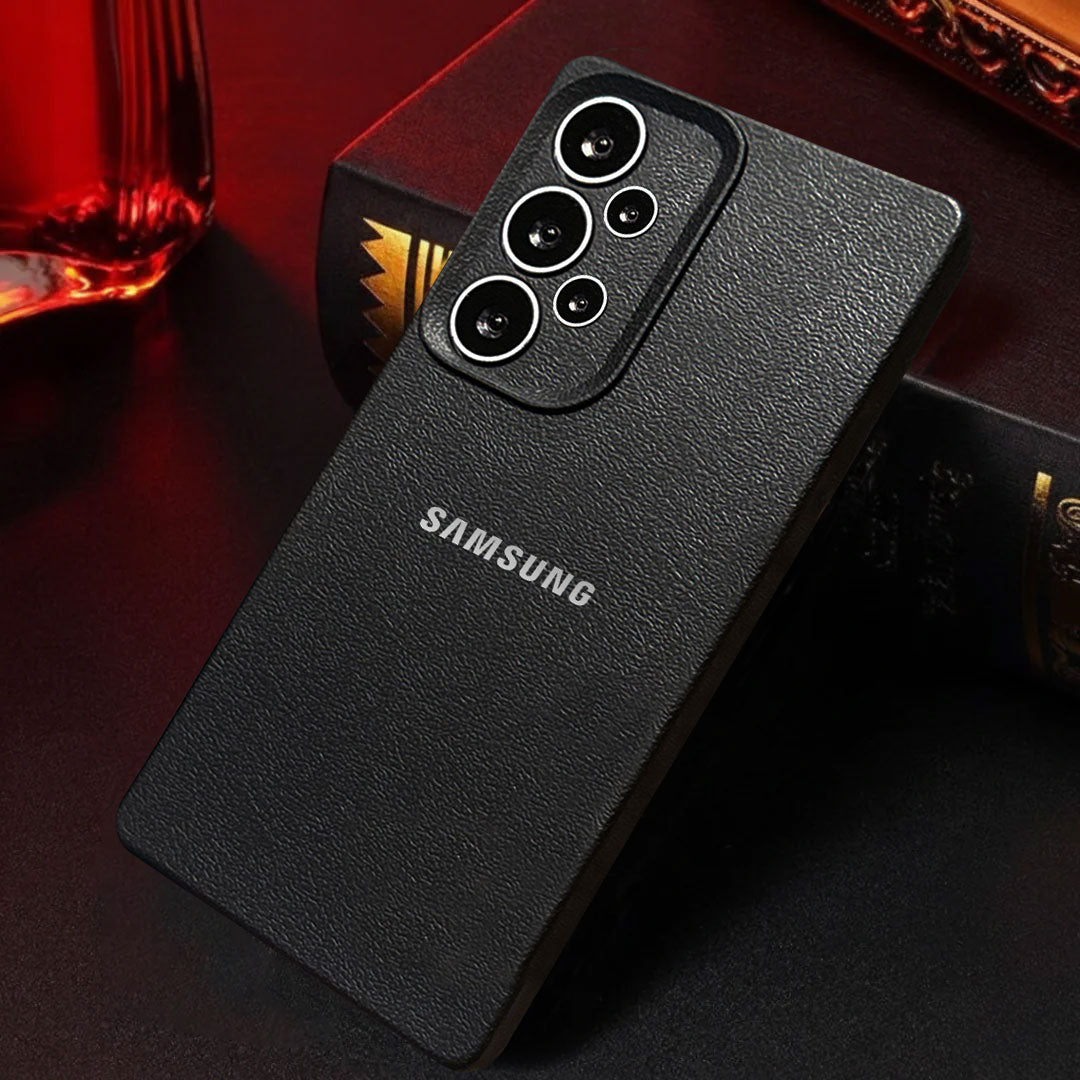 Samsung Galaxy A23 5G Solid Color Leather Texture Matte Phone Back Case