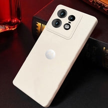 MOTO EDGE 50 PRO 5G Solid Color Leather Texture Matte Phone Back Case