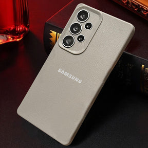 Samsung Galaxy A23 5G Solid Color Leather Texture Matte Phone Back Case